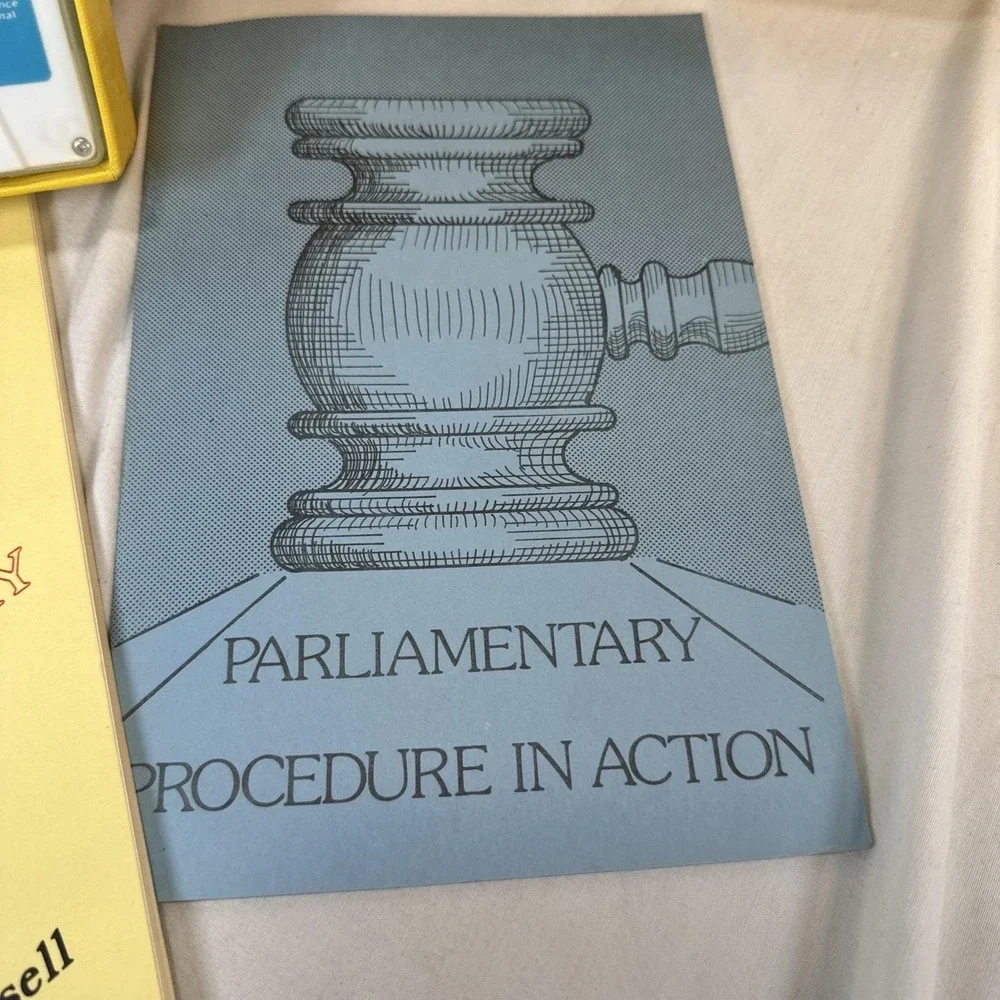 VTG Educational Multimedia Kit Russell Parliamentary Procedure NIB w/ Filmstips